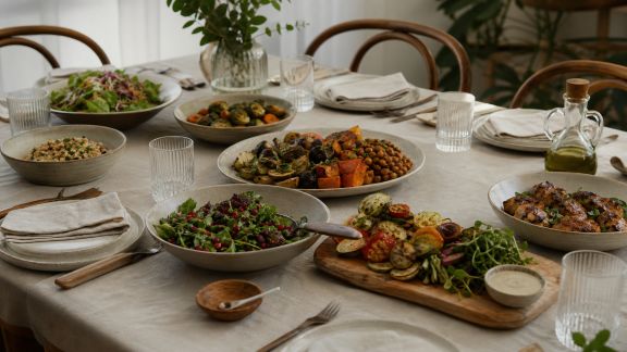 Composer une table de fête inclusive pour accueillir tous les régimes alimentaires