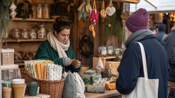 Marchés de Noël et zéro déchet : des initiatives pour des fêtes éco-responsables