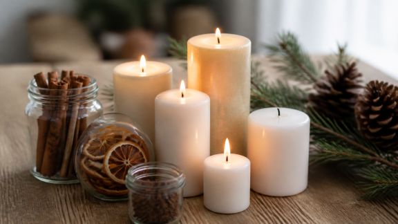 Créer une ambiance féerique avec des senteurs et bougies de Noël