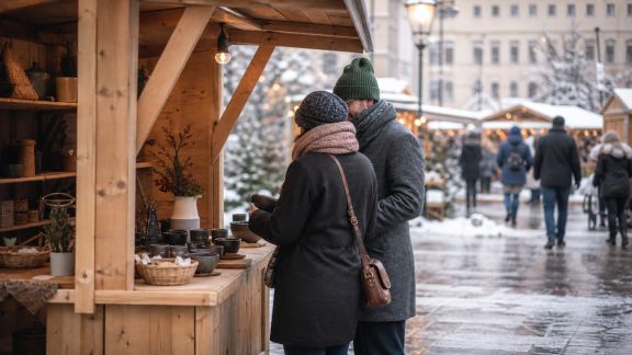 Comment les marchés de Noël dynamisent les centres-villes en hiver