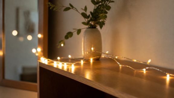 Guirlandes lumineuses : idées créatives pour illuminer votre intérieur