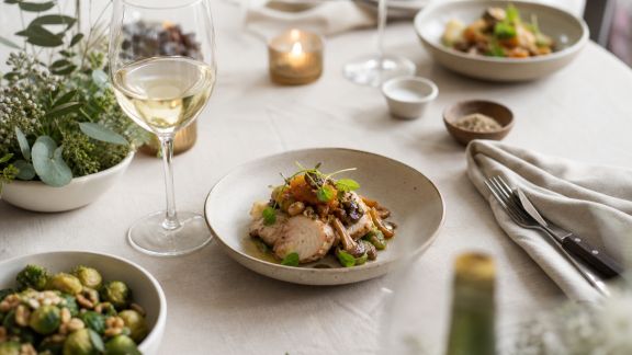 Menu de fêtes en portions individuelles : praticité et élégance