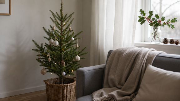 Comment adapter sa décoration de Noël à un petit espace