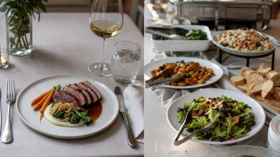 L’art subtil du dressage de table service à l’assiette versus buffet