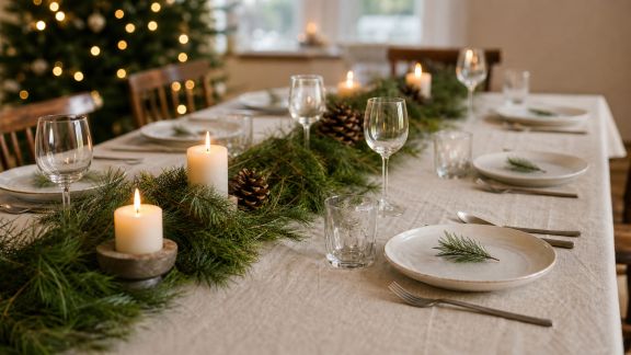 Secrets d’une table de Noël accueillante pour les invités de tous âges