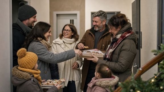 S’associer entre voisins pour un Noël solidaire : initiatives à tester en immeuble ou en résidence