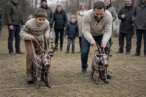 Créer une course de rennes : activités ludiques pour petits et grands