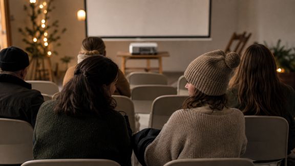 Organiser une projection de film solidaire au profit d'une association pendant les fêtes
