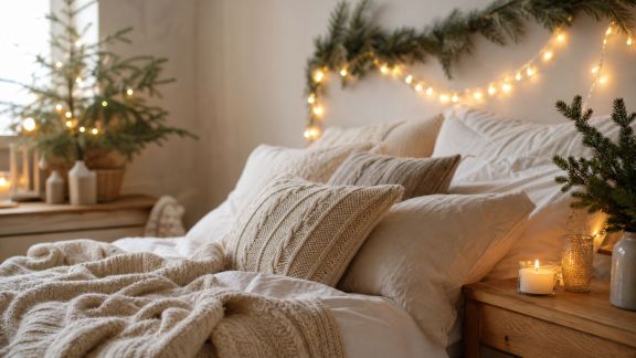Décorer sa chambre pour Noël : conseils pour une ambiance douce et festive