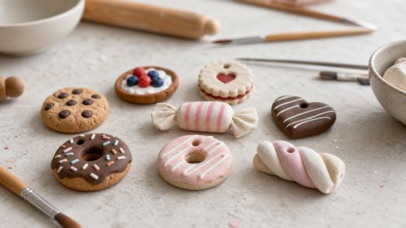 DIY : réaliser des suspensions gourmandes avec de la pâte à modeler maison