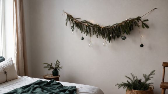 Réussir une décoration murale originale pour Noël