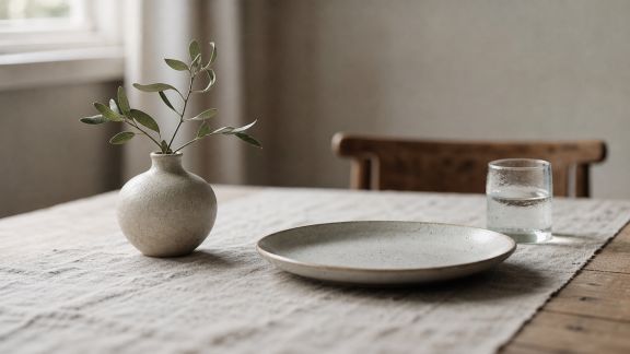 Astuces pour mettre en valeur une table avec peu d’éléments
