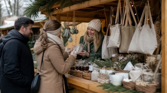 Comment sensibiliser à l’écologie lors de votre passage sur un marché de Noël