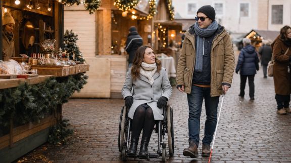 Zoom sur les marchés de Noël adaptés aux personnes en situation de handicap