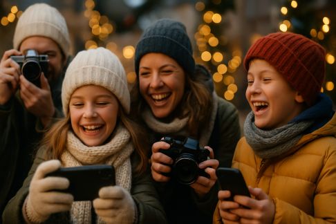 Comment créer un rallye photo de Noël pour petits et grands