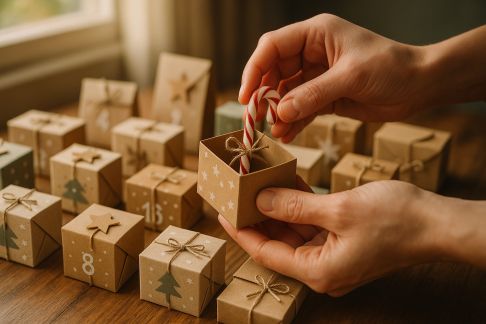 Idées originales pour remplir un calendrier de l’Avent maison