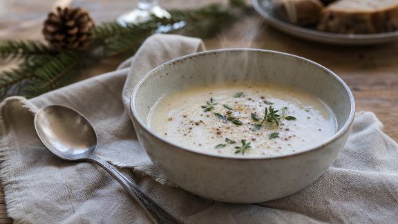 Soupes et veloutés réconfortants pour démarrer le repas de fête