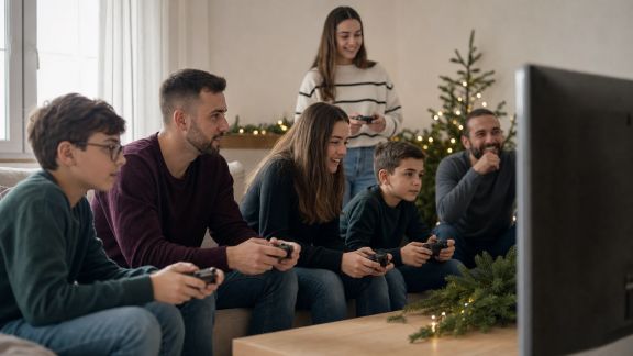 Tournoi de jeux vidéo sur le thème de Noël : conseils pour petits et grands