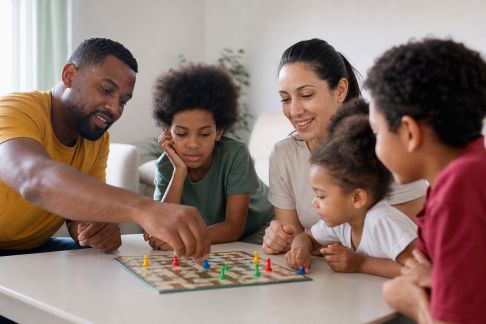 Jeux coopératifs pour renforcer les liens familiaux pendant les fêtes