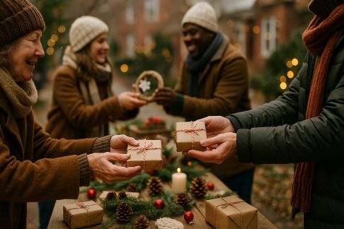 Mettre en place un troc solidaire de Noël dans son quartier