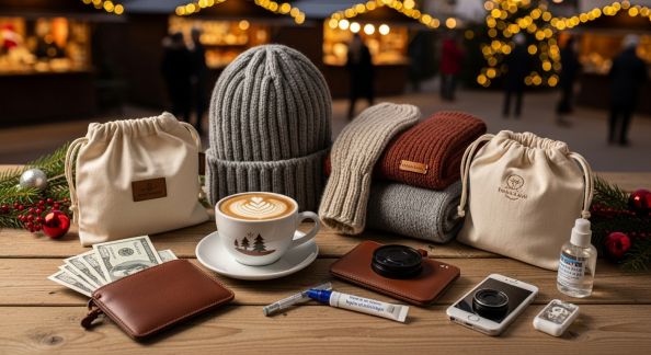 Les accessoires indispensables à emporter lors d’une visite aux marchés de Noël