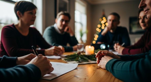 Comment organiser une soirée questions pour un Noël interactif