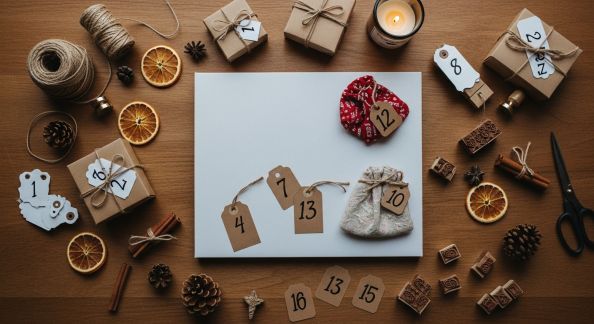 Créer son propre calendrier de l'Avent : méthodes simples et idées à piquer