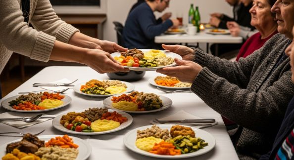Comment offrir un repas de Noël aux personnes dans le besoin