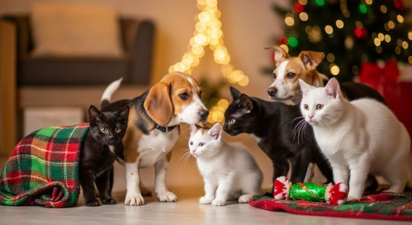 Solidarité et animaux : aider les refuges pendant les fêtes