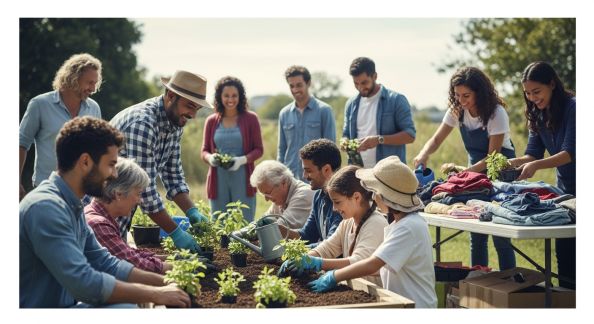 S’engager en famille : idées d’actions solidaires pour petits et grands