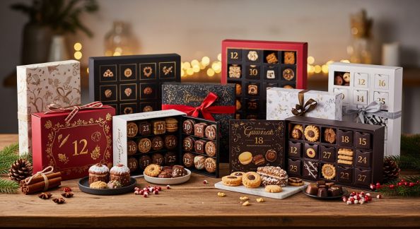 Sélection des meilleurs calendriers de l'Avent gourmands