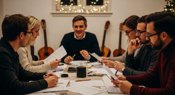 Organisation d’un quiz musical autour des chants de Noël