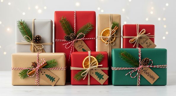 Idées créatives pour customiser ses emballages cadeaux de Noël
