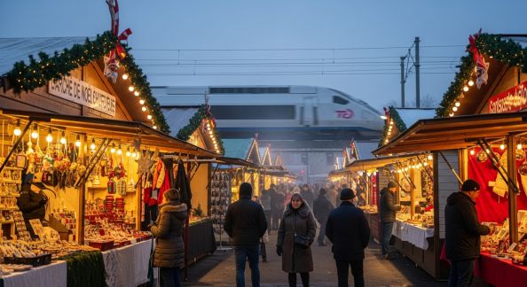 Le guide des marchés de Noël européens accessibles en train depuis la France