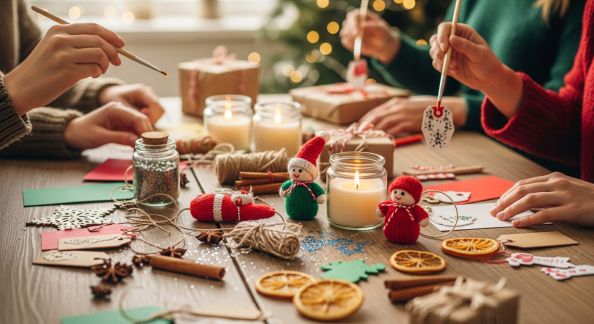 Jouer la carte du fait-main : des DIY de Noël économiques pour offrir