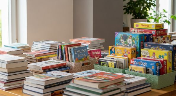 Collecte de livres et de jeux : comment organiser une opération réussie