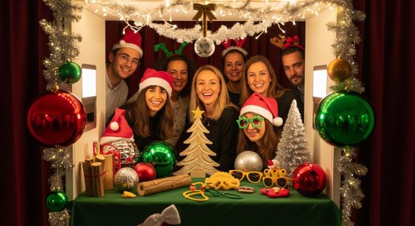 Pause photo originale : idées de photobooth spécial Noël