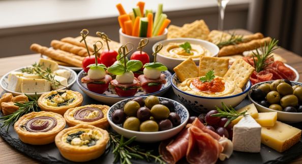 Recettes express pour un apéritif festif et gourmand