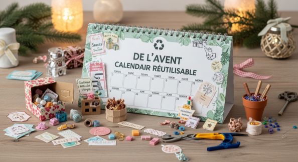 Astuces pour recycler un ancien calendrier de l’Avent d’année en année