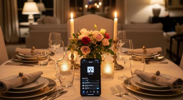 Sélection de playlists instrumentales pour des repas de fêtes élégants