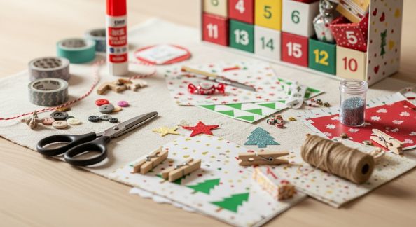 Les calendriers de l’Avent DIY pour enfants : matériel, astuces et modèles simples
