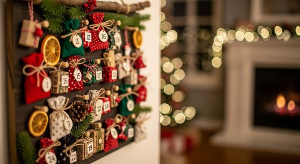 DIY : réaliser un calendrier de l’Avent personnalisé pour toute la famille
