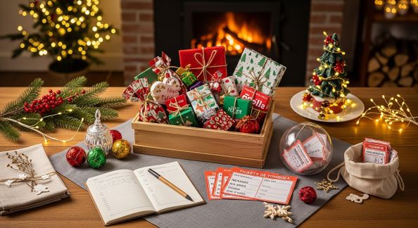 Astuces pour organiser une tombola de Noël réussie à la maison