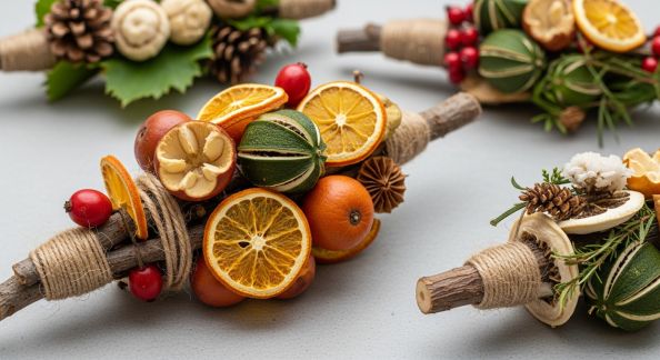 10 idées de couronnes de Noël à faire soi-même avec des matériaux naturels
