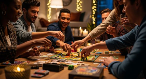 Jeux de rapidité pour réveiller l’ambiance en fin de soirée