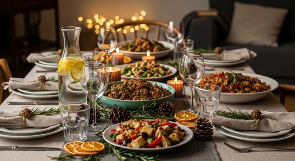 Comment réussir un dîner de fête zéro déchet : recettes et astuces