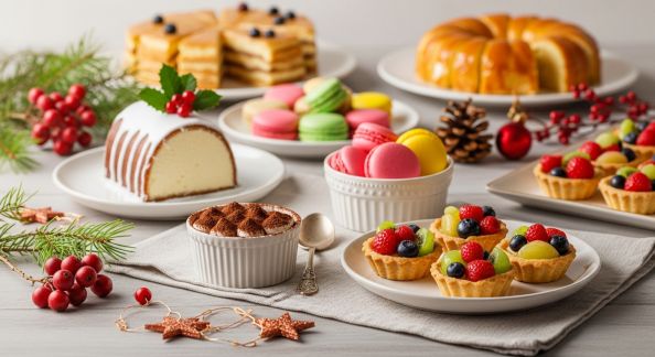 Desserts festifs faciles à préparer à l’avance